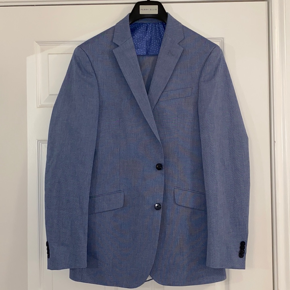 Unlisted by Kenneth Cole Men’s light blue suit